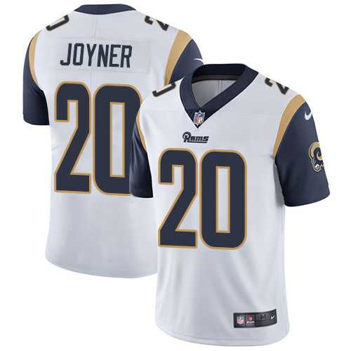 Nike Los Angeles Rams #20 Lamarcus Joyner White NFL Vapor Untouchable Limited Jersey,We sell and wholesale Nike Los Angeles Rams #20 Lamarcus Joyner White NFL Vapor Untouchable Limited Jersey on line form chian!